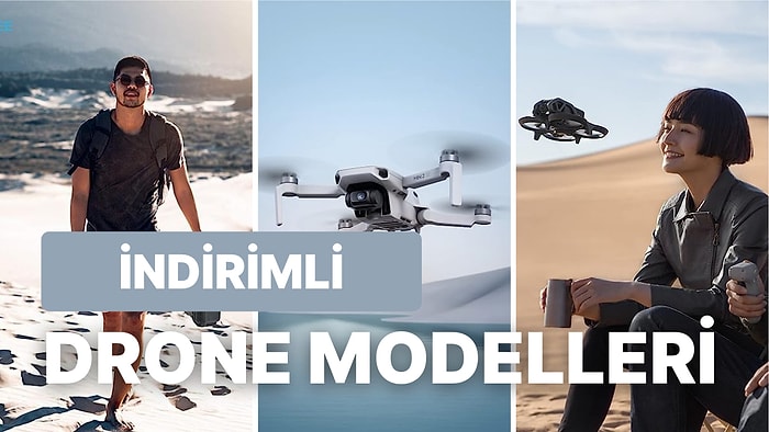 Drone Aşıkları Buraya! En İyilerinden İndirimli Drone, Kamera ve Aksesuarları