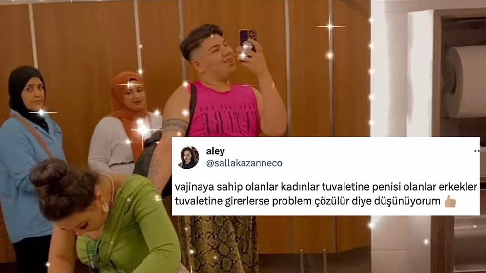 Kadınlar Tuvaletini Kullanan LGBTİ Bireyin Paylaştığı Fotoğraf Hararetli Tartışmalara Sebep Oldu