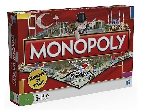 Hasbro Monopoly Türkiye Kutu Oyunu, +8 Yaş