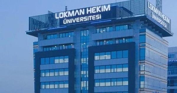 Lokman Hekim Üniversitesi 2023 YÖK Atlas Tercih Rehberi
