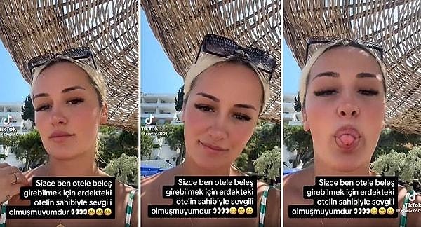 3- TikTok kullanıcısının tatil için gittiği Erdek'te otele para vermemek için uyguladığı yöntem çok konuşuldu.