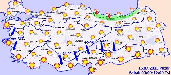 İzmir ve İstanbul Hava Durumu: