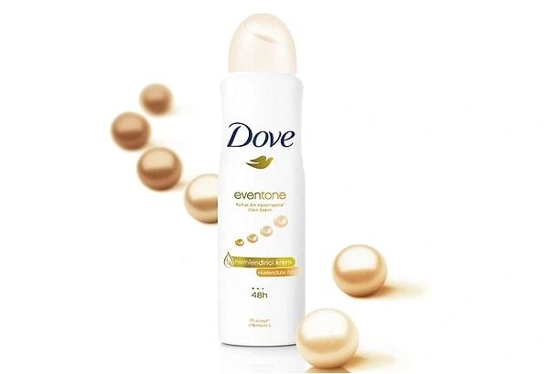 1. Dove - Eventone Kadın Sprey Deodorant