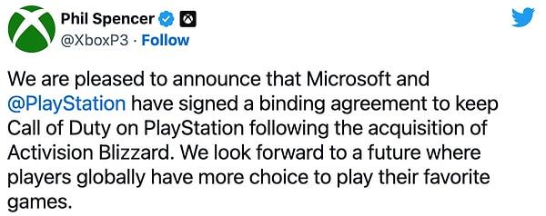 Call of Duty serisinin akıbeti konusunda Microsoft ve Sony arasında anlaşmaya varıldı.