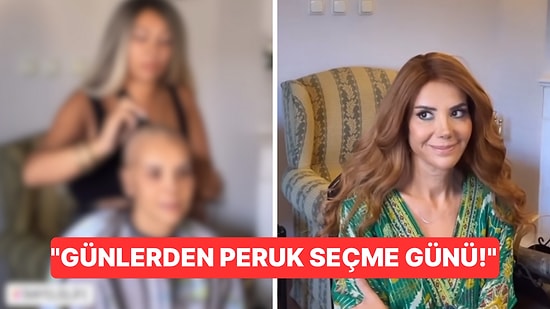 Pankreas Kanseri Teşhisi Konan Tanyeli Önce Peruk Denediği Sonra da Saçlarını Kazıttığı Anları Paylaştı