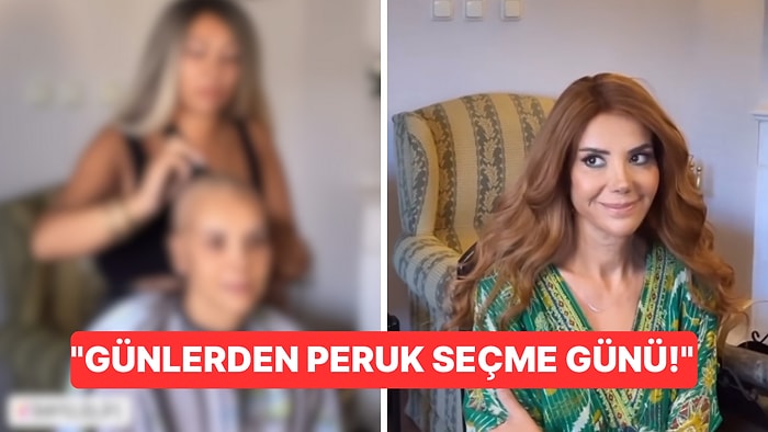 Pankreas Kanseri Teşhisi Konan Tanyeli Önce Peruk Denediği Sonra da Saçlarını Kazıttığı Anları Paylaştı
