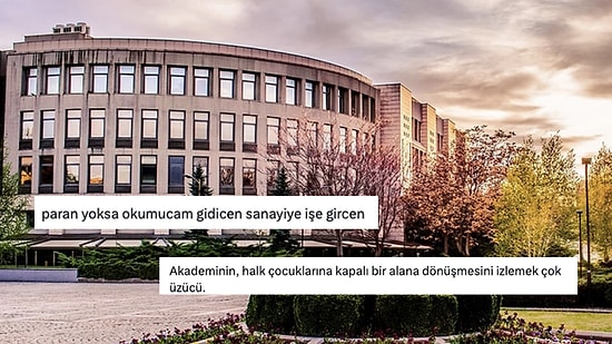 Bilkent'te Burs Kazansa da Eğitimine Devam Edemeyen Genç Kadın Ekonomide Geldiğimiz Noktayı Gözler Önüne Serdi