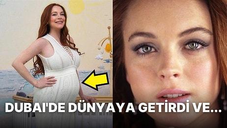 Hollywood'un Göz Bebeği Lindsay Lohan, Anne Olduğunu Duyurdu!
