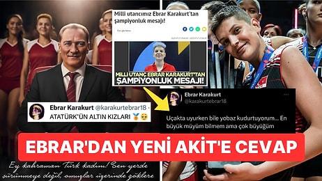 Ebrar Karakurt'tan 'Milli Utancımız' Diyerek Kendisini Hedef Alan Yeni Akit'e Tokat Gibi Atatürk Yanıtı!