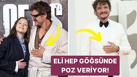 Pedro Pascal, Kırmızı Halıdayken Neden Eli Göğsünde Poz Verdiğini Rol Arkadaşı Bella Ramsey'e Açıkladı