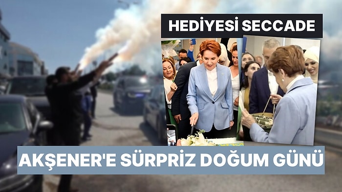 Meşalelerle Karşılandı: Meral Akşener Yeni Yaşını Kutladı!