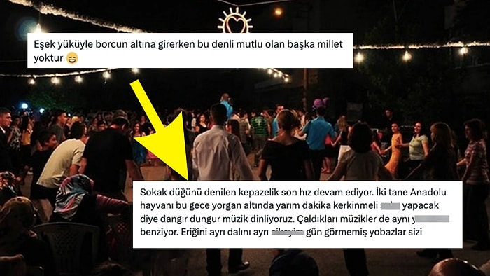 Yaz Gelince Evinde Huzurla Oturanlara Rahat Vermeyen Sokak Düğünlerine Vatandaş Açtı Ağzını Yumdu Gözünü!