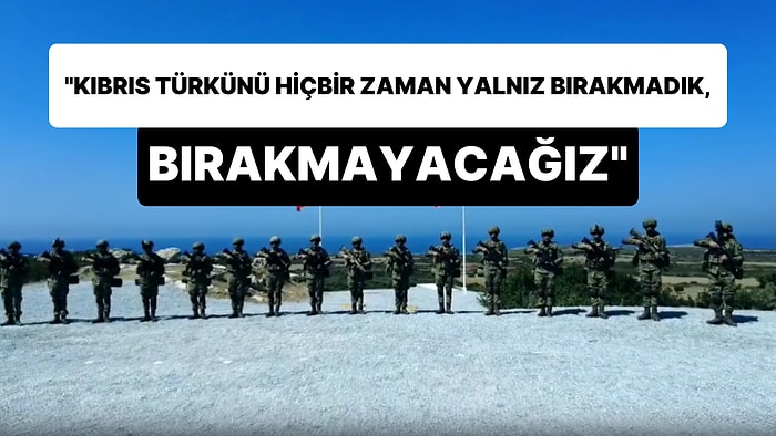 Kıbrıs Barış Harekatı'nın Yıl Dönümü Paylaşımı: Kıbrıs Türkünü Hiçbir Zaman Yalnız Bırakmadık, Bırakmayacağız