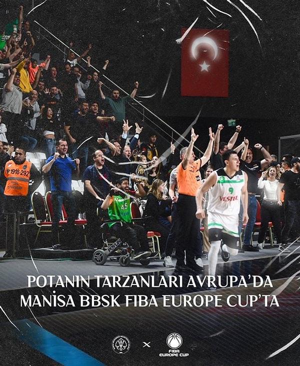 9. Yeni sezonda Bahçeşehir Koleji ve Manisa BBSK, FIBA Europe Cup'ta mücadele edecek.