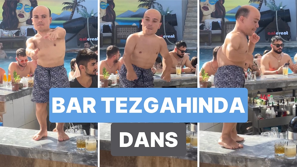 Bir Otelin Bar Tezgahının Üstüne Dans Eden Fenomenin Viral Olan Performansı