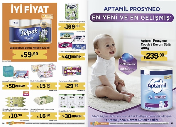 Selpak Deluxe Bambu Katkılı Havlu 8'li 59,90 TL