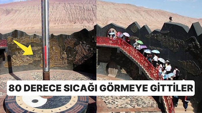 Termometrenin 80 Dereceyi Gösterdiği Sincan'daki Yanan Dağlar Turistlerin Akınına Uğruyor