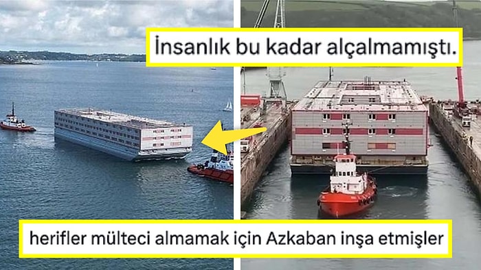 Yüzen Hapishane Olarak Adlandırılan İngiltere'nin Sığınmacı Gemisi Tartışma Yarattı