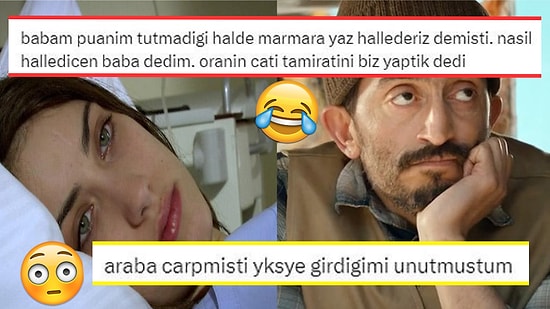 Sitcom Dizilerini Aratmayan Üniversite Tercih Dönemi Anılarını Anlatarak Kahkaha Fırtınası Estiren Kişiler!