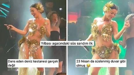 Simge Sağın'ın Harbiye Konserindeki İddialı Sahne Kıyafeti Sosyal Medya Kullanıcılarının Diline Düştü!