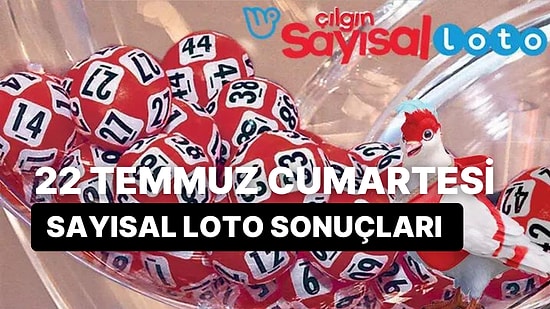 Çılgın Sayısal Loto Sonuç Ekranı: 22 Temmuz Cumartesi Sayısal Loto Sonuçları ve Kazandıran Numaralar
