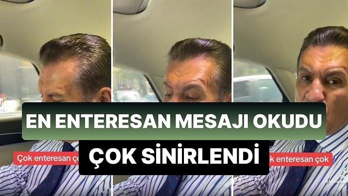 Mustafa Sarıgül, Gelen 'En Enteresan Mesaja' Sinirlendi: 'Millet Ekmek Bulamıyor Adam Torpil İstiyor ya!'