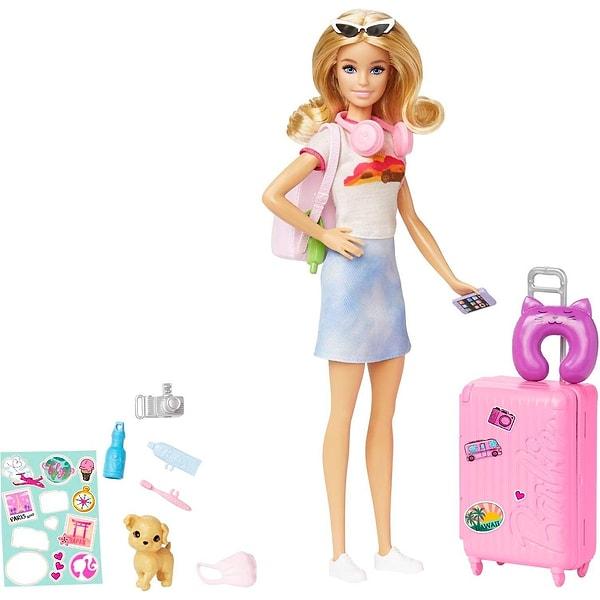 5. Barbie Seyahatte ve aksesuarları.