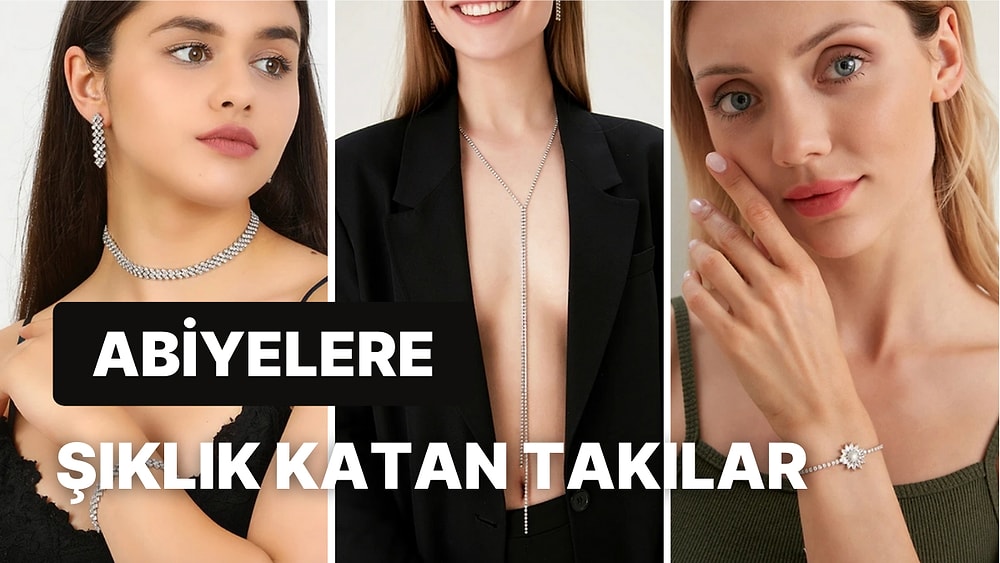 Düğünlerde Bayramlarda Kaynana, Elti Çatlatacak Birbirinden Gösterişli Takılar