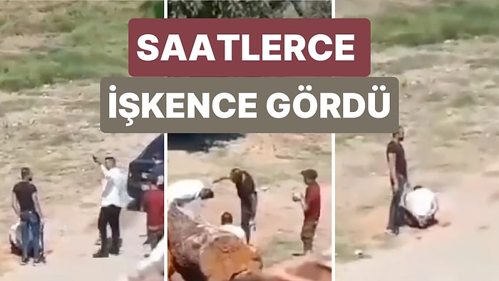 Aydın Germencik'te Bir Kişinin Issız Bir Alanda Saatlerce İşkenceye Maruz Kaldığı Görüntüler Yayıldı