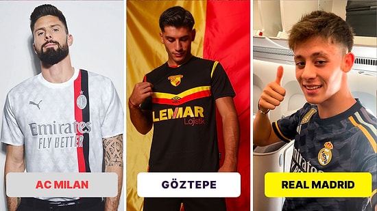 Türkiye'den ve Dünyadan Futbol Takımlarının 2023-2024 Sezonunda Giyecekleri Formalar Belli Olmaya Başladı