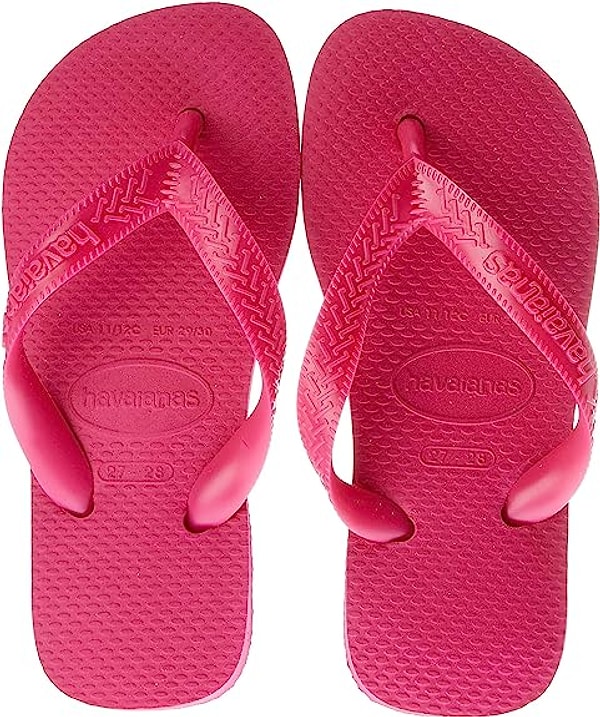 20. Havaianas marka çok şirin bir bebek plaj terliği.