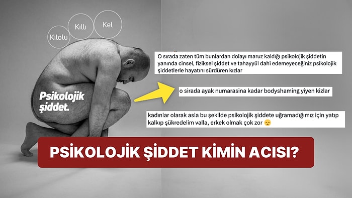 Erkeklerin Psikolojik Şiddete Uğradığını Öne Süren Paylaşıma Yüreği Yanan Kadınlardan Tepkiler