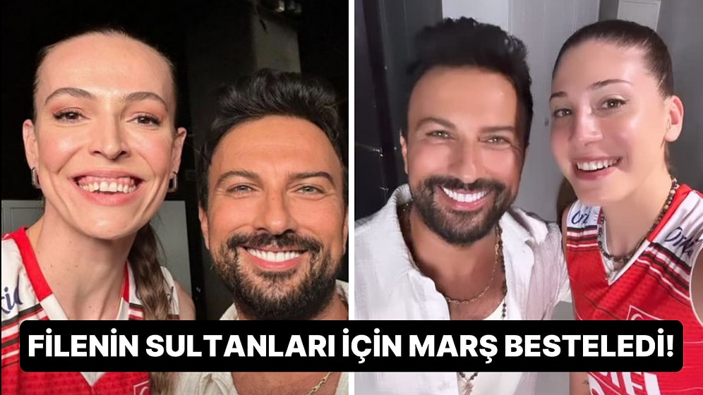 Tarkan ve Filenin Sultanları Aynı Reklamda Yer Alacak: Üstelik Mega Star'dan Marş Sürprizi de Var!