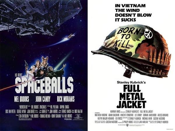 12. "Spaceballs" ve "Full Metal Jacket" — 26 Haziran, 1987