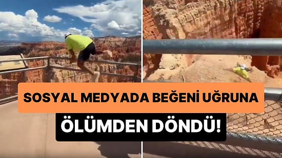 Şov Yaptığı Anlar ile Sosyal Medyada Beğeni Almak İsterken Ölümün Kıyısından Dönen Adam