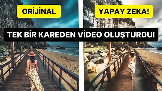 Yapay Zeka Yine "Yok Artık!" Dedirtti: Bu Sefer Herhangi Bir Fotoğrafı Saniyeler İçinde Videoya Dönüştürdü!