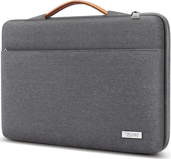 11. Tecool 12,3-13 inç gri laptop çantası.
