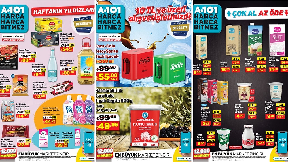 29 Temmuz - 5 Ağustos 2023 A101 Haftanın Yıldızları Kataloğu