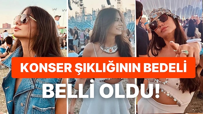 Demet Özdemir'in Konser Kombinine Harcadığı Fiyatı Görünce Küçük Bir Şok Yaşayacaksınız!