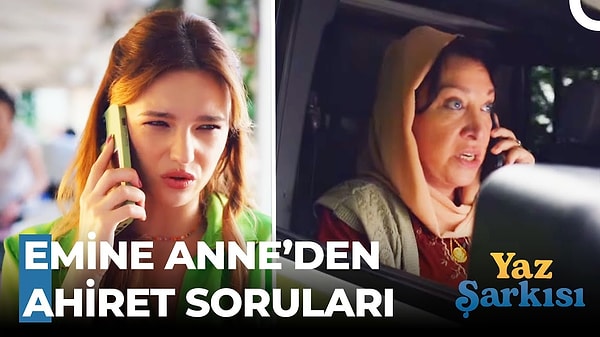 Son bölümde kızının sahnede şarkı söylediğini öğrenmesi üzerine damadı bildiği Murat'a çatan Emine, Murat'a erkekliği üzerinden giderek buna nasıl izin verdiğini sormuştu.