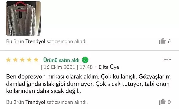 Hala depresyon hırkası olmayanlar biraz eksiktir.