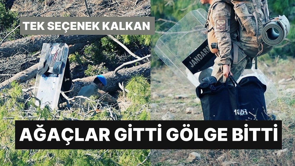 Akbelen'den 'Manidar' Kareler: Jandarmanın Gölge Bulma Çabası