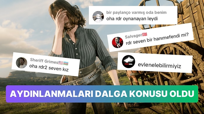 Kadınların da RDR2 Oynayabildiğini Fark Eden "Gamerlara" Gelen Tepkiler