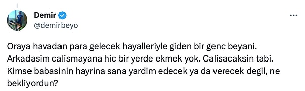 O gence sosyal medyadan da yorumlar geldi;