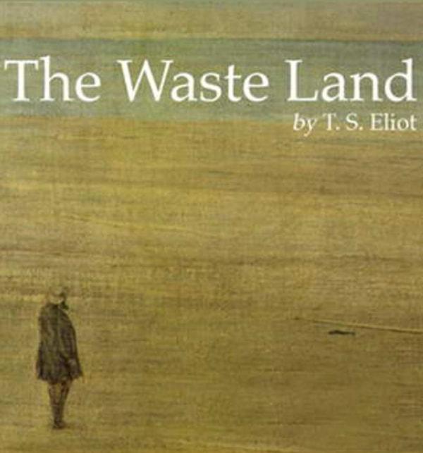 Önce T. S. Eliot’ın 1921’de yayınlanan ve filmin bir karesinde Oppenheimer’ın ilgiyle okuduğunu gördüğümüz, Waste Land (Çorak Ülke) adlı şiirine bakalım isterseniz:
