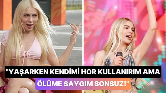 Kendisine 'Özel' Mezarlık Yaptıracağını Söyleyen Aleyna Tilki Beyinleri Yaktı!