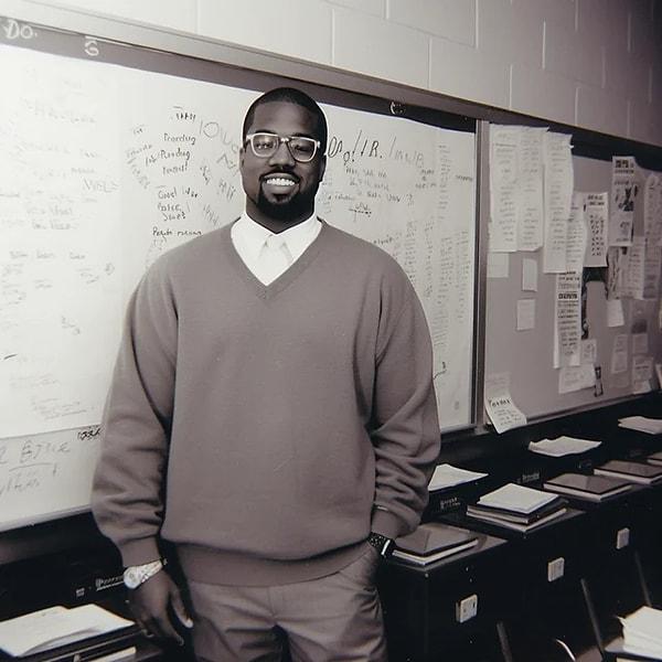 1. Kanye West öğretmen olsaydı. 😂