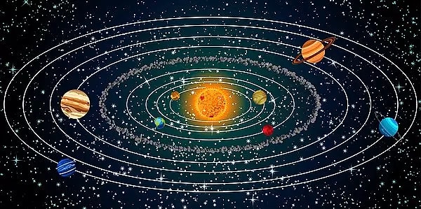 Güneş sisteminin oluşumu, uzun ve karmaşık bir sürecin sonucunda gerçekleşti.