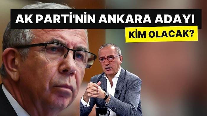 Fatih Altaylı Kulislerden Aktardı: İşte AK Parti'nin Ankara İçin Düşündüğü Aday