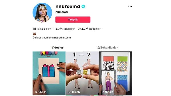 nnursema - 16.3 Million Followers